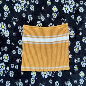 yellow tube top